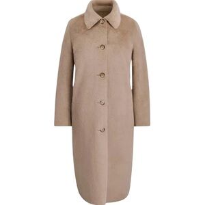 Donna Karan Tan Long Coat